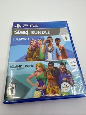 Sony PS4 The Sims 4 Bundle - Island Living (Blue)